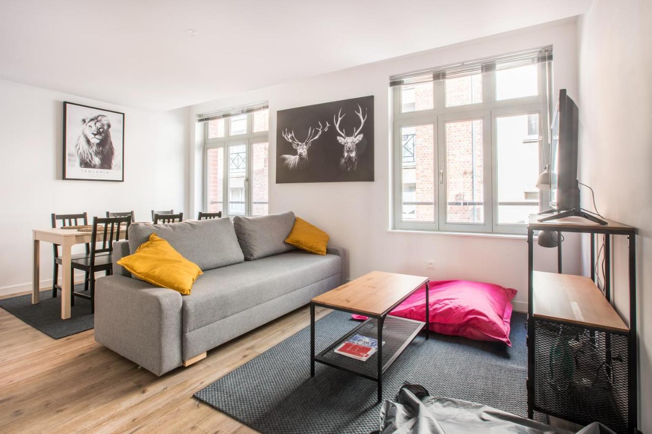3 Chambres Au Coeur Du Vieux Rijsel Buitenkant foto